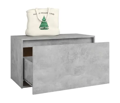 Esikupink 80 X 40 X 45 cm Betoonhall, Tehispuit