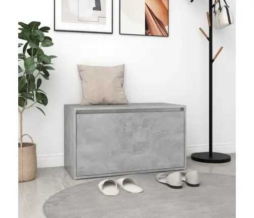 Esikupink 80 X 40 X 45 cm Betoonhall, Tehispuit