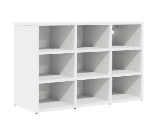 Kinga Kapp Riiuliga Valge 77,5 X 30 X 51 Cm Tehispuit