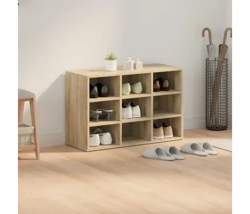 Apavu Skapis Sonomas Ozola 103X30X51 Cm Inženierijas Koks Vidaxl