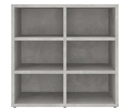 Apavu Plaukti, 2 Gab., Betona Pelēki, 52,5X30X50 Cm Vidaxl