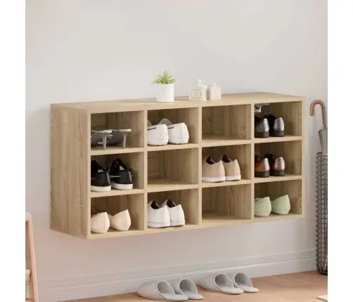 Apavu Skapis Sonomas Ozola 103X30X51 Cm Inženierijas Koks Vidaxl