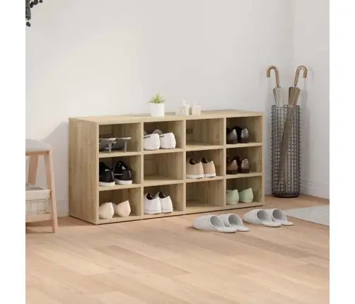 Apavu Skapis Sonomas Ozola 103X30X51 Cm Inženierijas Koks Vidaxl