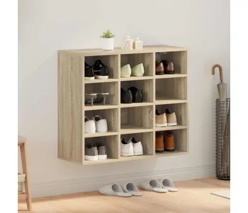 Apavu Skapis Sonomas Ozola 103X30X51 Cm Inženierijas Koks Vidaxl