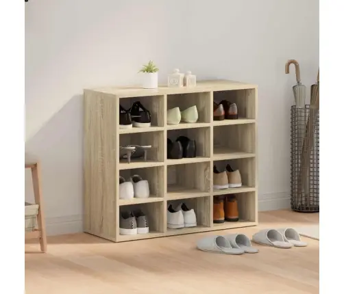 Apavu Skapis Sonomas Ozola 103X30X51 Cm Inženierijas Koks Vidaxl