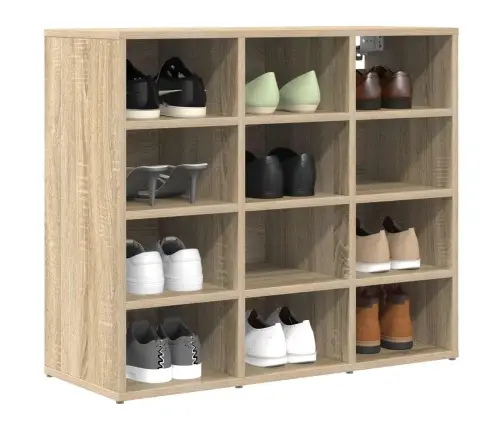 Apavu Skapis Sonomas Ozola 103X30X51 Cm Inženierijas Koks Vidaxl