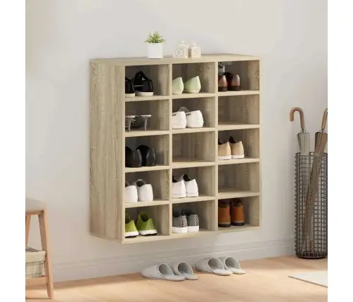 Apavu Skapis Sonomas Ozola 103X30X51 Cm Inženierijas Koks Vidaxl