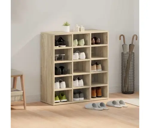 Apavu Skapis Sonomas Ozola 103X30X51 Cm Inženierijas Koks Vidaxl