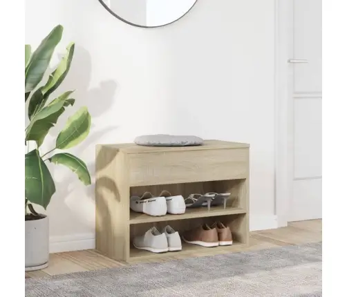 Jalatsipink, Sonoma Tamm, 60 X 30 X 45 cm Tehispuit