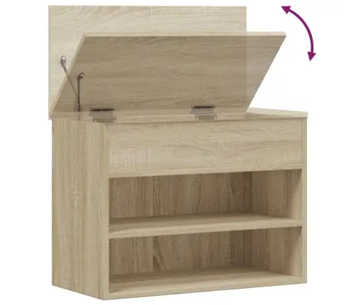 Jalatsipink, Sonoma Tamm, 60 X 30 X 45 cm Tehispuit