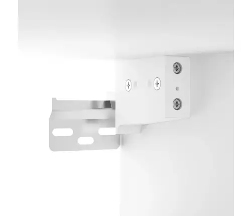 Esikukapp, Valge 97,5X37X99 cm Tehispuit