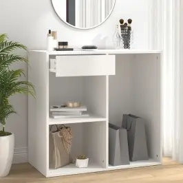 Kosmētikas Plaukts, Balts, 80X40X75 Cm, Inženierijas Koks Vidaxl Kosmētikas Plaukts, Balts, 80X40X75 Cm, Inženierijas Koks Vidaxl