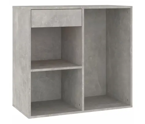 Kosmeetikakapp, Betoonhall, 80 X 40 X 75 cm Tehispuit