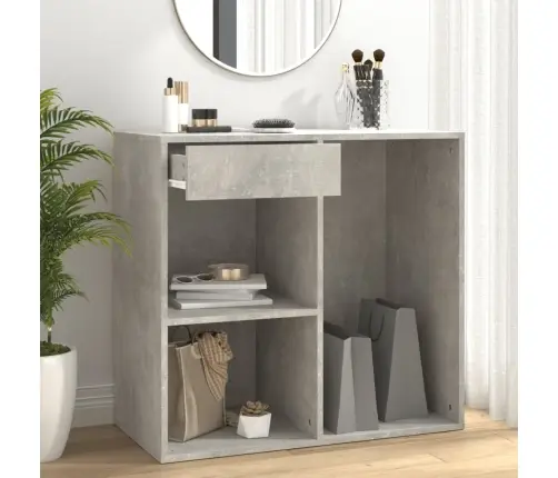 Kosmeetikakapp, Betoonhall, 80 X 40 X 75 cm Tehispuit
