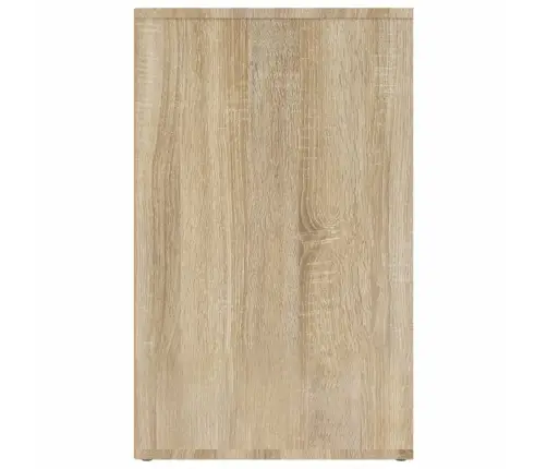 Kosmētikas Plaukts, Ozolkoka, 80X40X65 Cm, Inženierijas Koks Vidaxl