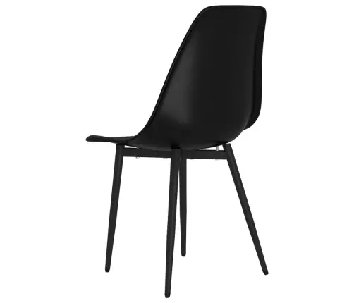 Söögitoolid 2 Tk, Must, Pp