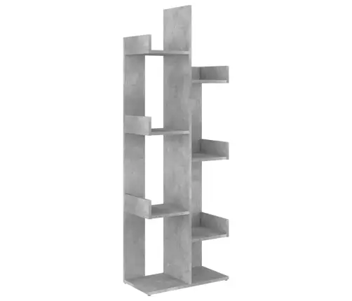 Raamaturiiul, Betoonhall, 48 X 25,5 X 140 cm Tehispuit