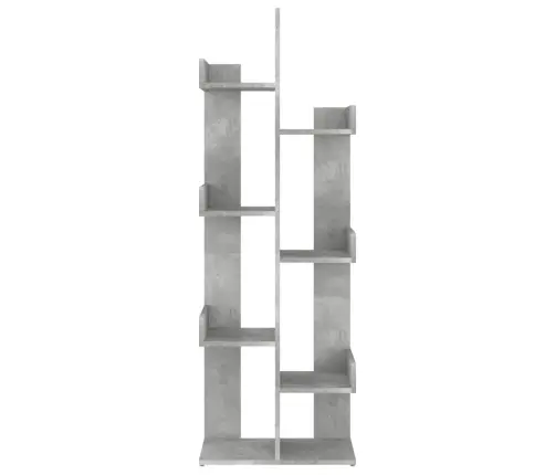 Raamaturiiul, Betoonhall, 48 X 25,5 X 140 cm Tehispuit