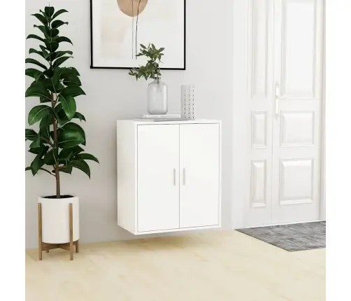 Apavu Plaukts, Balts, 60X35X70 Cm, Inženierijas Koks Vidaxl