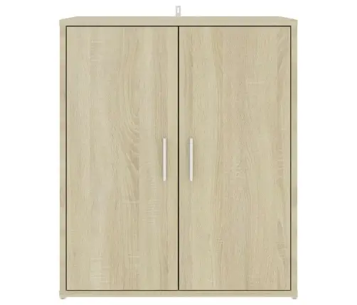 Apavu Skapītis, Ozolkoka Krāsa, 60X35X70 Cm, Inženierijas Koks Vidaxl