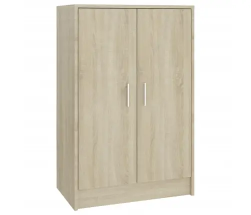 Apavu Skapis, 60X35X92 Cm, Inženierijas Koks, Ozolkoka Krāsā Vidaxl