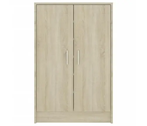 Apavu Skapis, 60X35X92 Cm, Inženierijas Koks, Ozolkoka Krāsā Vidaxl