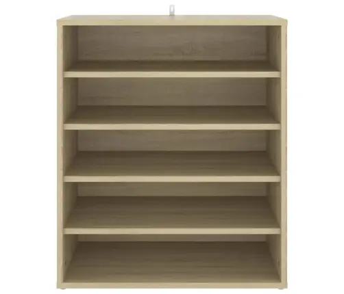 Apavu Skapītis, Ozolkoka Krāsa, 60X35X70 Cm, Inženierijas Koks Vidaxl