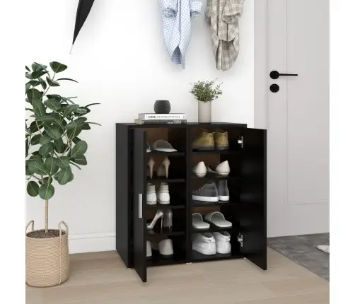 Spintelės Batams, 2Vnt., Juodos Spalvos, 32X35X70cm Mdp