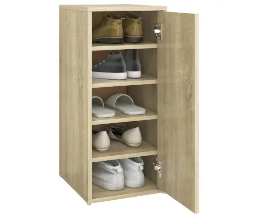 Apavu Skapītis, Ozolkoka Krāsā, 32X35X70 Cm, Skaidu Plāksne Vidaxl