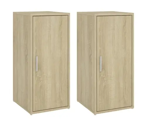 Spintelės Batams, 2Vnt., Sonoma Ąžuolo Spalvos, 32X35X70cm Mdp