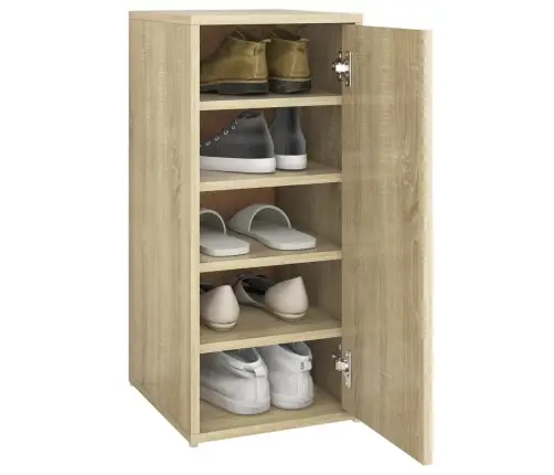 Spintelės Batams, 2Vnt., Sonoma Ąžuolo Spalvos, 32X35X70cm Mdp