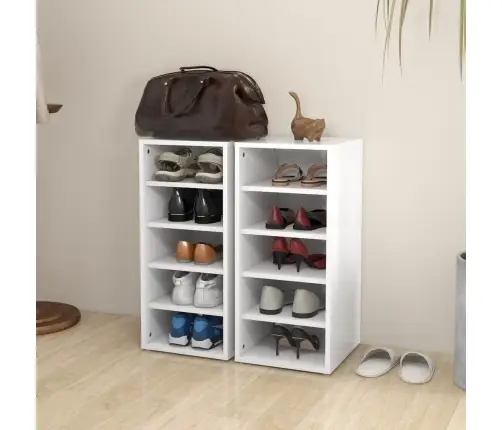 Kingakapid 2 Tk, Valge, 31,5 X 35 X 70 cm Tehispuit