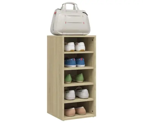 Apavu Plaukts, Ozolkoka, 31,5X35X70 Cm, Inženierijas Koks Vidaxl