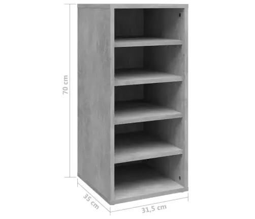 Kingakapp, Betoonhall, 31,5 X 35 X 70 cm Tehispuit