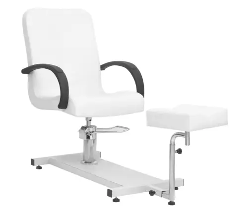 Massaažitool Jalatoega, Valge, 127 X 60 X 98 cm Kunstnahk