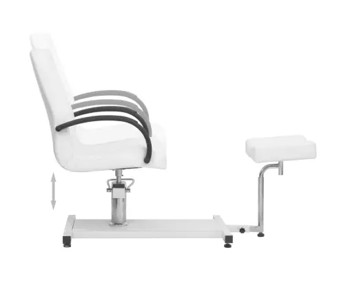 Massaažitool Jalatoega, Valge, 127 X 60 X 98 cm Kunstnahk