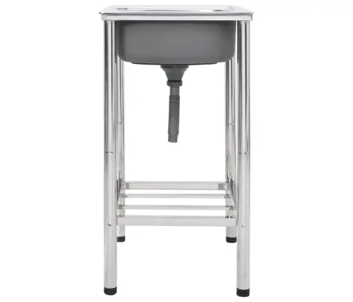 Matkavalamu Ühe Kraanikausiga, Kraaniga, Roostevaba Teras