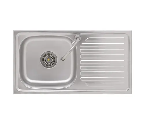 Matkavalamu Ühe Kraanikausiga, Kraaniga, Roostevaba Teras