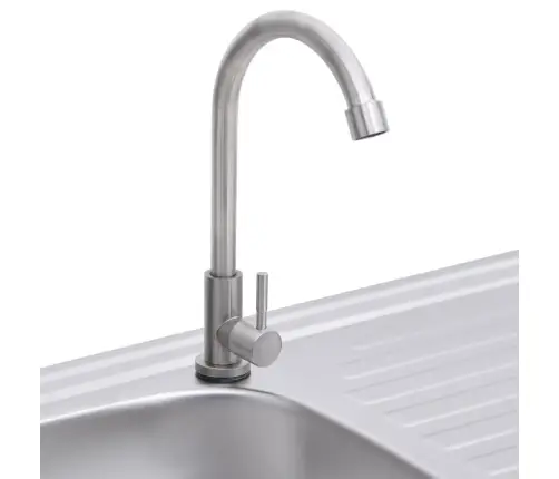 Matkavalamu Ühe Kraanikausiga, Kraaniga, Roostevaba Teras