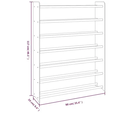 Kingakapp, Hall, 90X24X117 cm Tehispuit