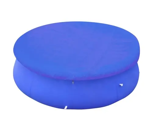 Baseina Pārklāji, 2 Gab., 540 Cm, 90 G/M², Apaļi, Pe Vidaxl