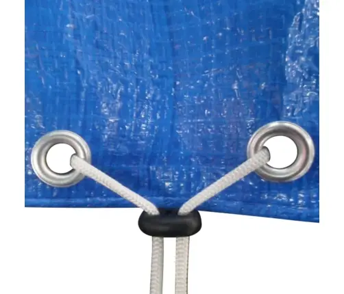 Baseina Pārklāji, 2 Gab., 540 Cm, 90 G/M², Apaļi, Pe Vidaxl