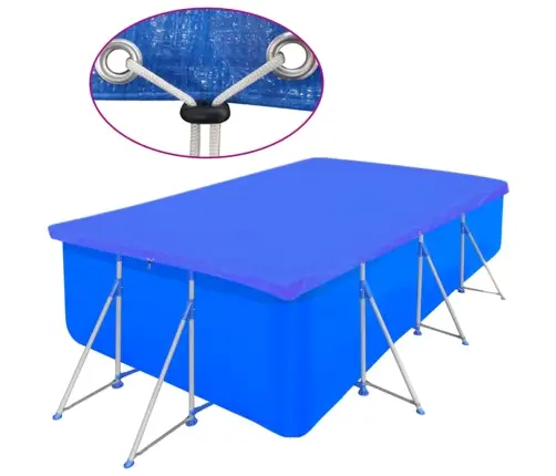 Basseinikatted 2 Tk, Pe Kandilised 90 G/M2 400 X 207 Cm