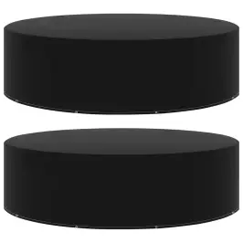 Dārza Mēbeļu Pārklāji, 2 Gab., 10 Gredzeni, 250X90 Cm Vidaxl