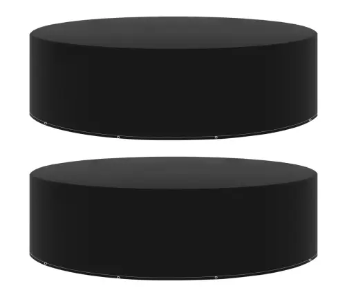 Dārza Mēbeļu Pārklāji, 2 Gab., 10 Gredzeni, 250X90 Cm Vidaxl