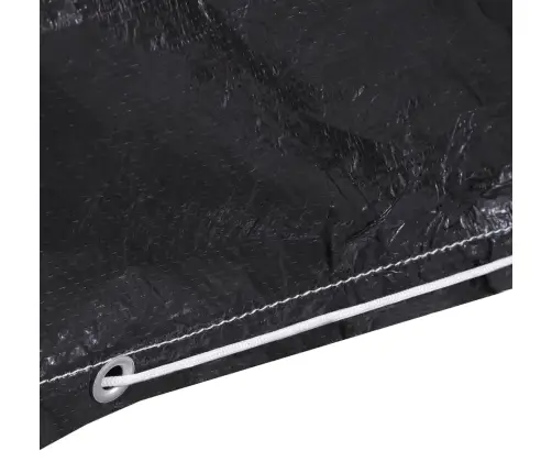 Dārza Mēbeļu Pārklāji, 2 Gab., 10 Gredzeni, 250X90 Cm Vidaxl