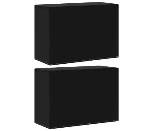 Dārza Mēbeļu Un Grilu Pārklāji, 2 Gb., 6 Gredzeni, 180X80X125Cm Vidaxl