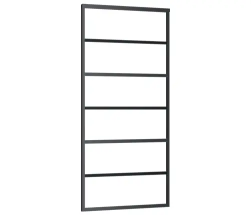 Liuguks Riistvarakomplektiga, Esg Klaas Ja Alumiinium, 90X205Cm