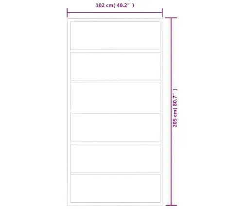 Bīdāmās Durvis Ar Stiprinājumiem, Stikls, Alumīnijs, 102X205 Cm Vidaxl