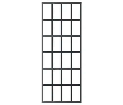 Bīdāmās Durvis Ar Stiprinājumiem, Stikls, Alumīnijs, 76X205 Cm Vidaxl